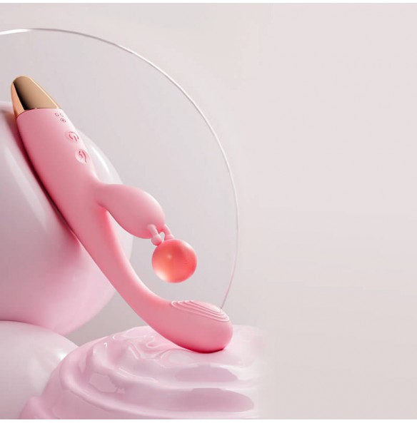 MizzZee - Little Crown Dual Vibrating Heating Wand (Chargeable - Pink) MizzZee - Little Crown Dual Vibrating Heating Wand (Chargeable - Pink)